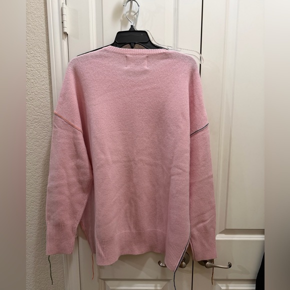 Chaser Bubble Powder Pink Sweater Sandrine Rose - Picture 6 of 7